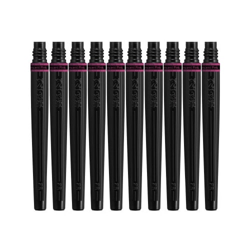 アートブラッシュカートリッジ 蛍光ピンクX10