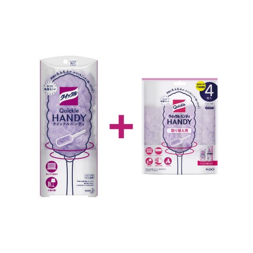 クイックルハンディ 本体+替シート4枚入セット