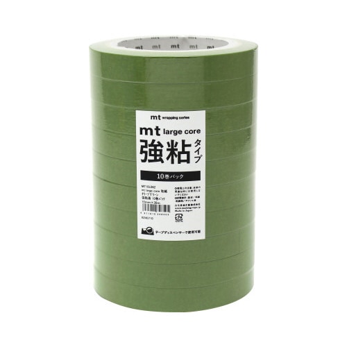 mtラージコア オリーブグリーン 強粘着10巻