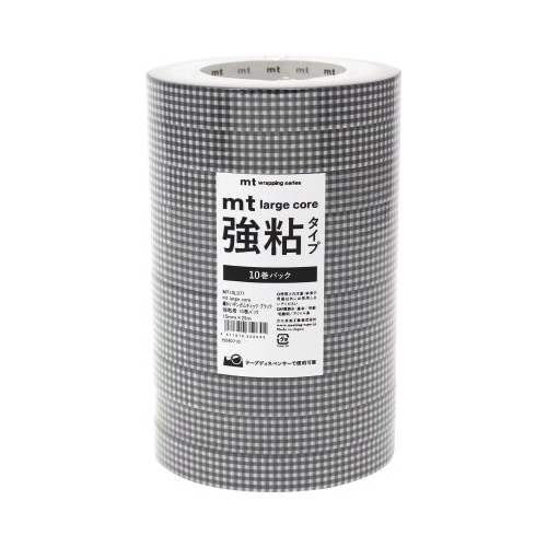 mtラージコア ギンガムチェック強粘着10巻