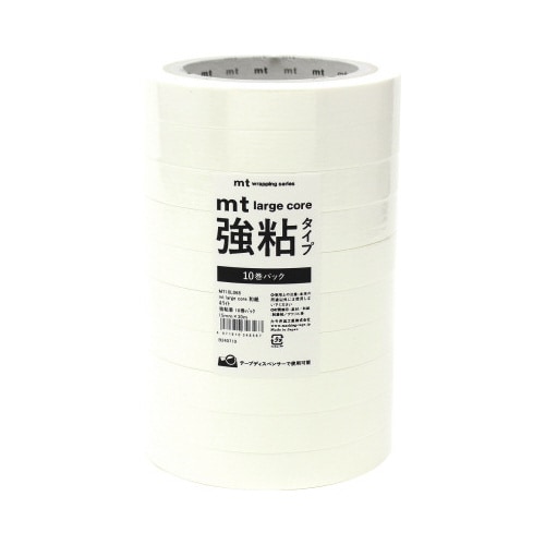 mtラージコア ホワイト 強粘着10巻