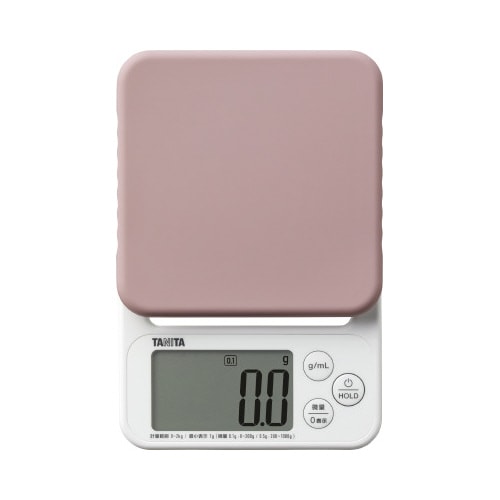 デジタルクッキングスケール ピンク