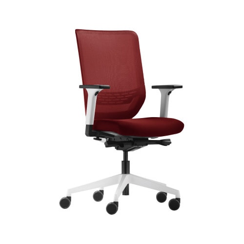 オフィスチェア JC−TS220WF レッド