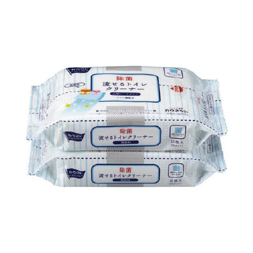 流せるトイレクリーナー大判 無香料 2個入×20