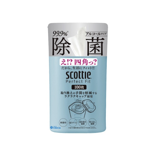 SCTPフィットウェット除菌AL100枚B×15