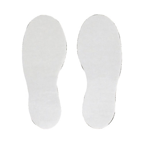 officeサイン 足形 白 左右 5セット