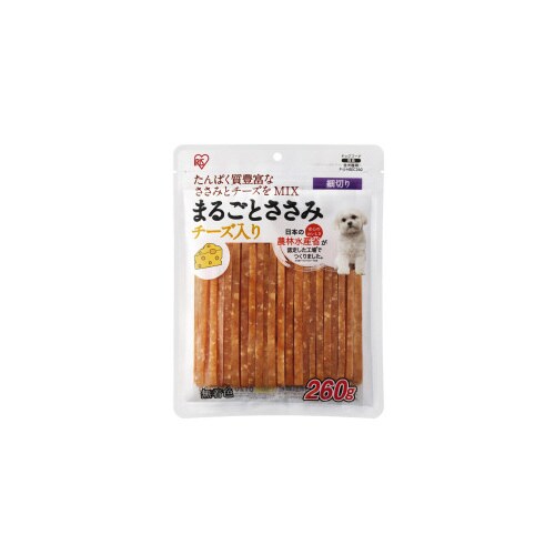 まるごとささみジャーキー細切り チーズ入り260g