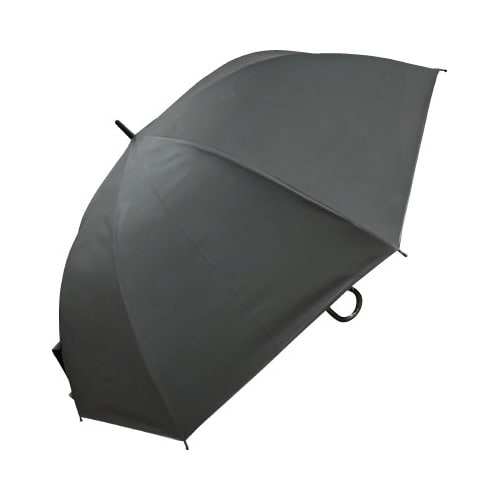 65cmジャンプ EVA傘 グラス骨 無地ブラック