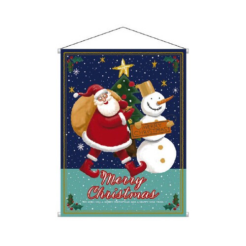 愉快なクリスマスタペストリー 1枚入