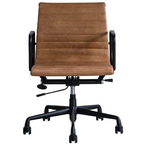 アルミナムチェア RL−26 CAMEL/BK