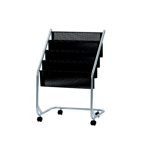 マガジンラック YS−245 キャスター付