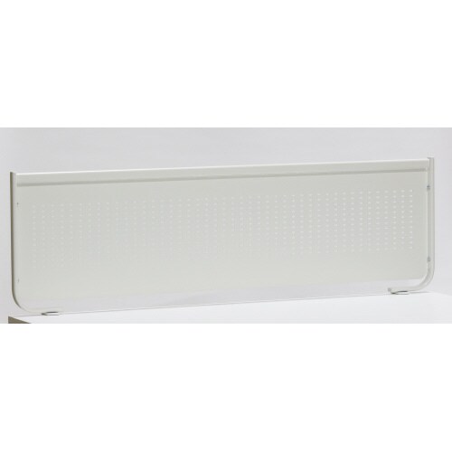 スチールデスクトップパネルW1400ホワイト