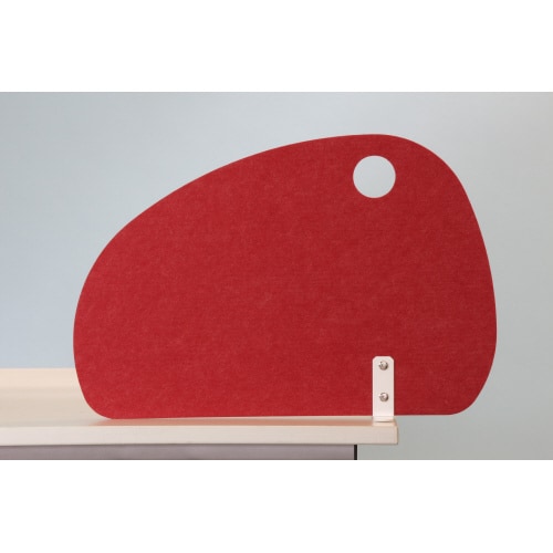 フェルトサイドスクリーン ラウンド型 レッド