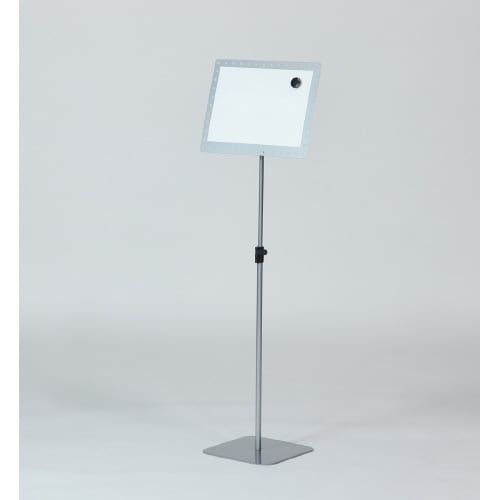 上下伸縮案内板 ホワイトボードシートタイプA4