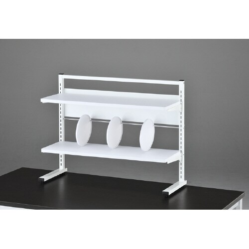 可動棚付デスクラック W850