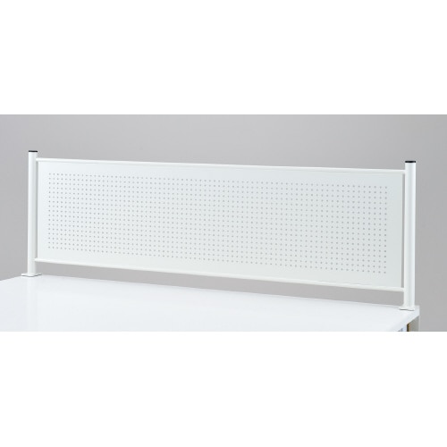 スチール製デスクトップパネルW1200ホワイト