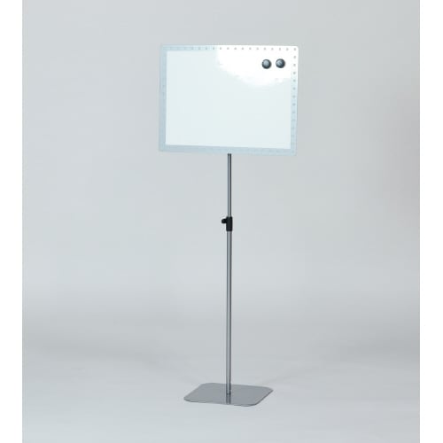 上下伸縮案内板 ホワイトボードシートタイプA3