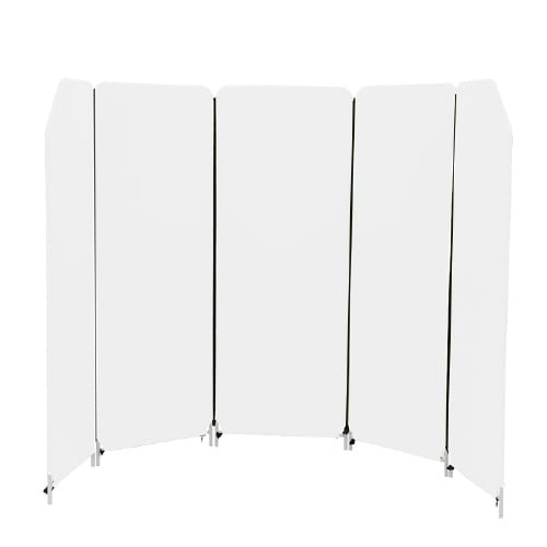 クロスZIPスクリーン5連 ホワイト