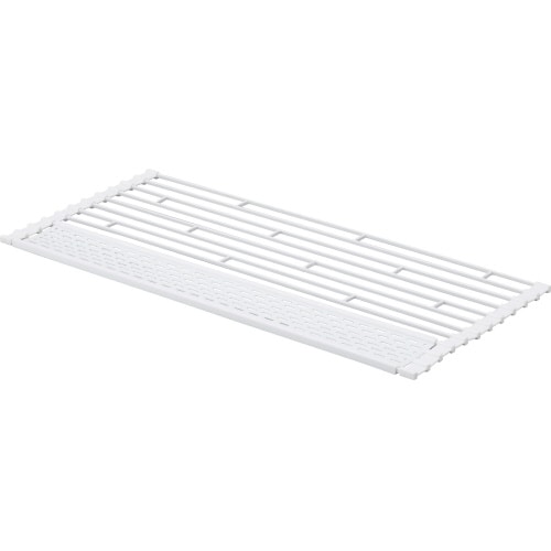 折り畳み水切り タワー トレー付き L ホワイト