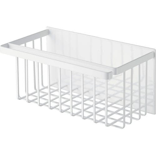 マグネットバスルームバスケット タワー ホワイト