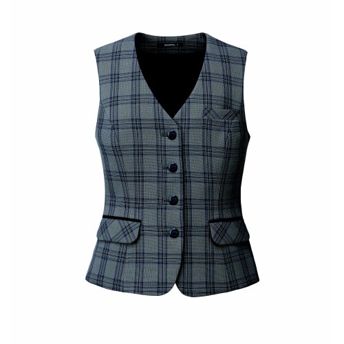 ベストAV1295ベージュ×ネイビー21号