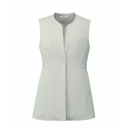 ロングベストBCO5114グレージュS