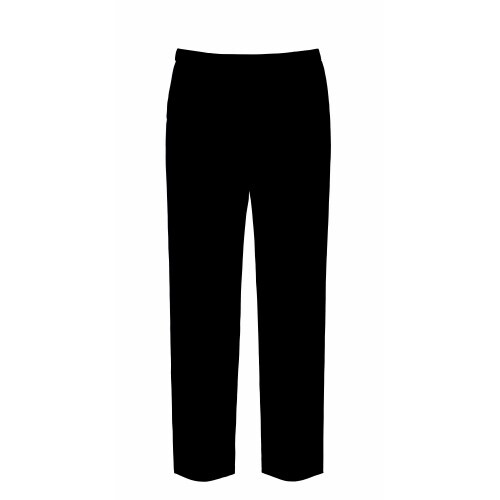 ユニセックスパンツBUP6200ブラックSS