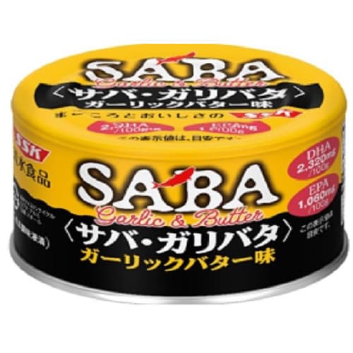 サバガリバタ ガーリックバター味 140gx24