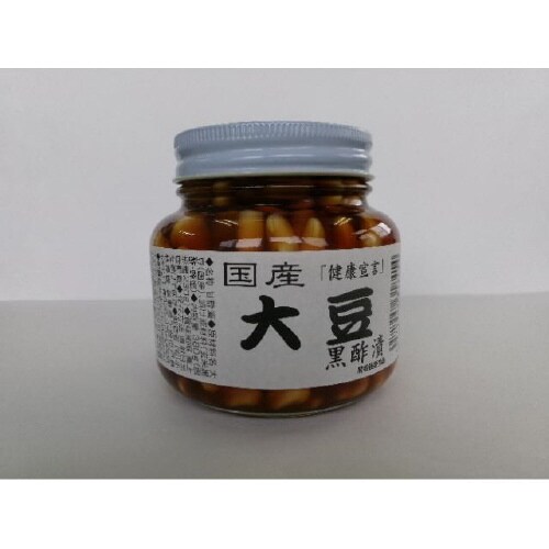 小林農園 国産大豆黒酢漬け 380gx15
