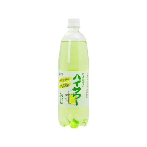 博水社 ハイサワー ライム ペット 1Lx3