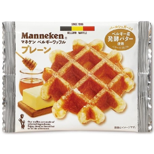 マネケン プレーンワッフル 1個x6
