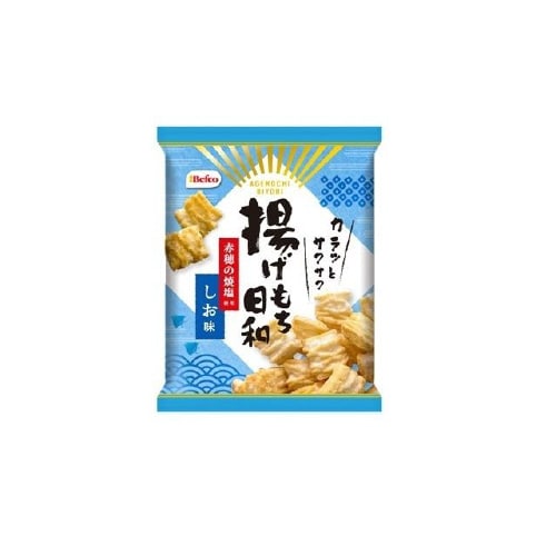 栗山米菓 揚げもち日和 しお味 70gx16