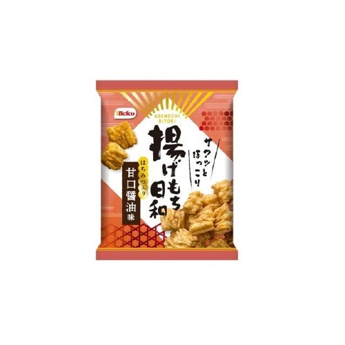 栗山米菓 揚げもち日和 甘口醤油味 70gx16