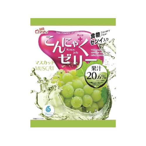こんにゃくゼリー マスカット 16gx6個x12