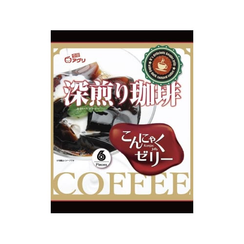 こんにゃくゼリー 深煎り珈琲 16gx6個x12