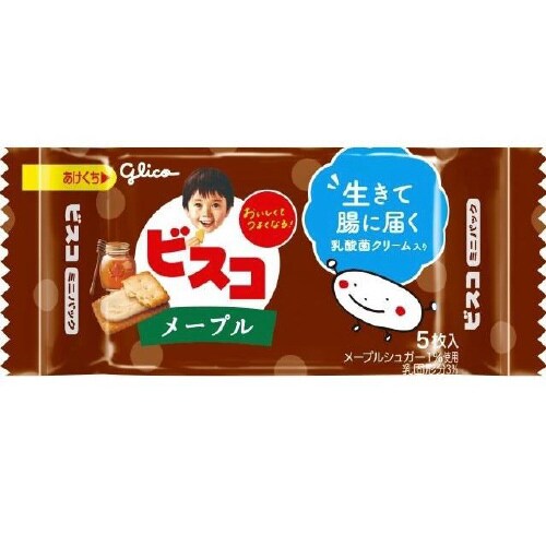 グリコ ビスコ ミニパック メープル 5枚x20