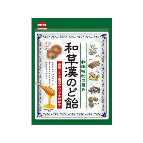 加藤製菓 和草漢のど飴 54gx10