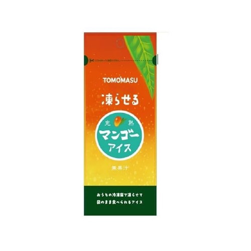 友桝飲料 果実アイス マンゴー 80gx36