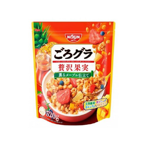 日清シスコ ごろグラ 贅沢果実 320gx12