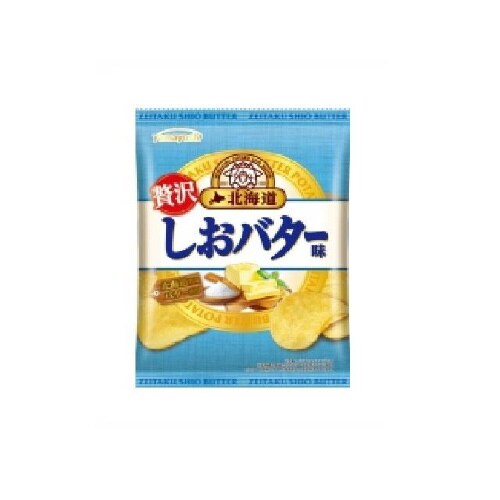 ポテトチップス 北海道しおバター味 50gx12