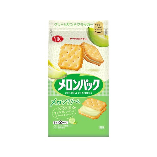ヤマザキビスケット メロンパック 16枚x10
