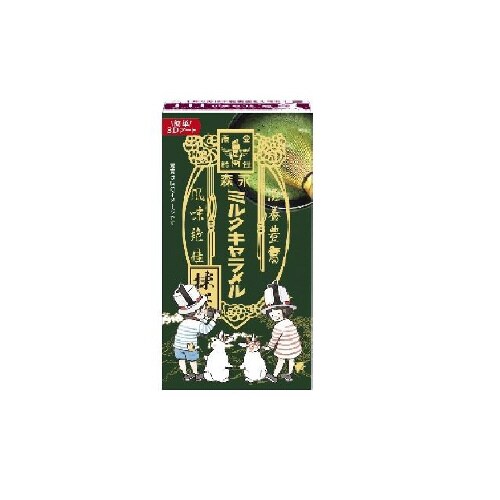 森永 ミルクキャラメル 抹茶 12粒 x10