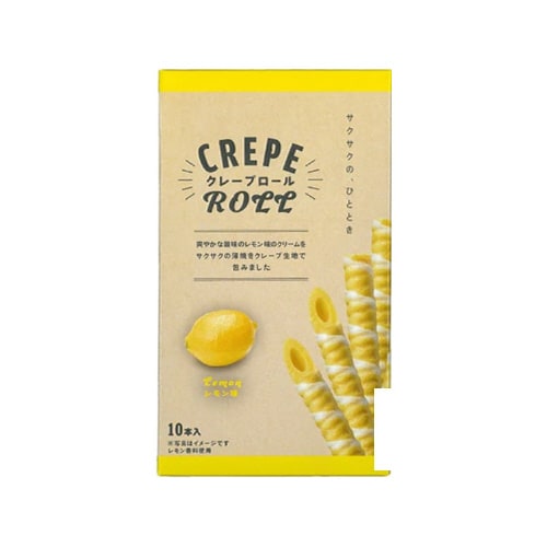 クレープロール レモン味 10本x10