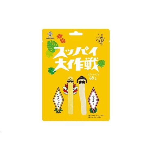 パイナップル味&ライチ味 65gx10