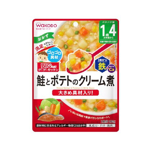 BIGグーグー鮭とポテトのクリーム煮100gx48
