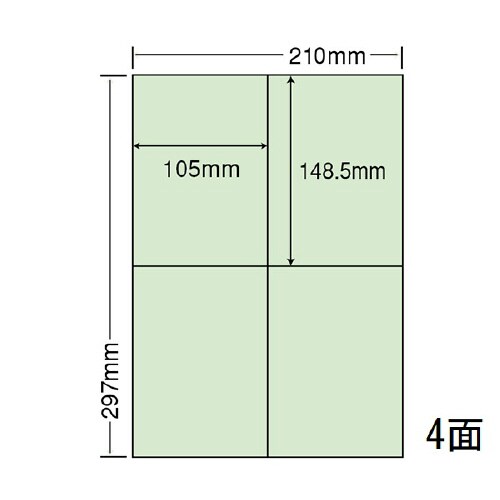 カラーラベル CL50G(グリーン)