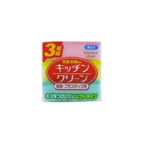 キッチンクリーンソフトスポンジ 3個組 12セット