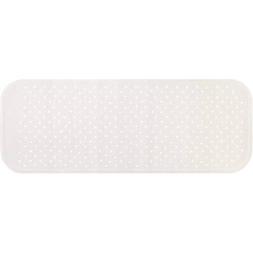 スベリを防ぐ浴そうマット ロング ホワイト