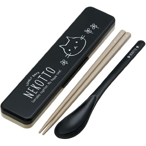 箸スプーンコンビセット ねこっと 2セット