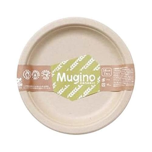 ペーパープレート18cmMugino 7枚入×8